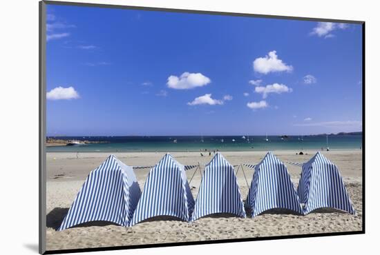 Beach of Perros Guirec, Cote De Granit Rose, Cotes D'Armor, Brittany, France, Europe-Markus Lange-Mounted Photographic Print