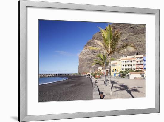 Beach of Puerto De Tazacorte, La Palma, Canary Islands, Spain, Atlantic, Europe-Markus Lange-Framed Photographic Print