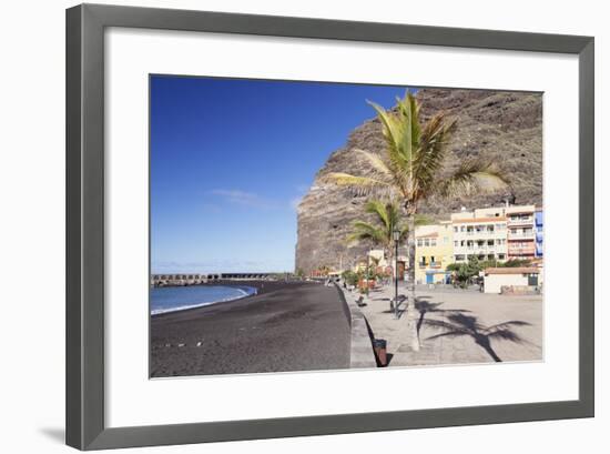 Beach of Puerto De Tazacorte, La Palma, Canary Islands, Spain, Atlantic, Europe-Markus Lange-Framed Photographic Print