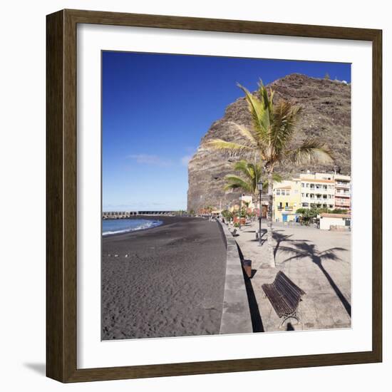 Beach of Puerto De Tazacorte, La Palma, Canary Islands, Spain, Europe-Markus Lange-Framed Photographic Print