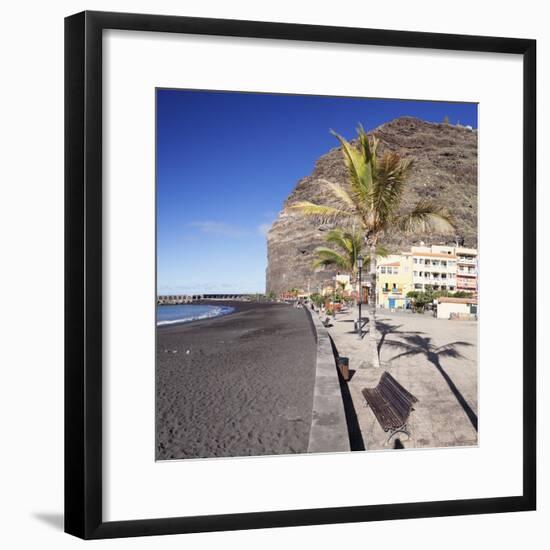 Beach of Puerto De Tazacorte, La Palma, Canary Islands, Spain, Europe-Markus Lange-Framed Photographic Print