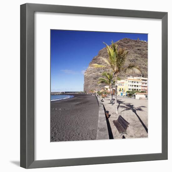 Beach of Puerto De Tazacorte, La Palma, Canary Islands, Spain, Europe-Markus Lange-Framed Photographic Print