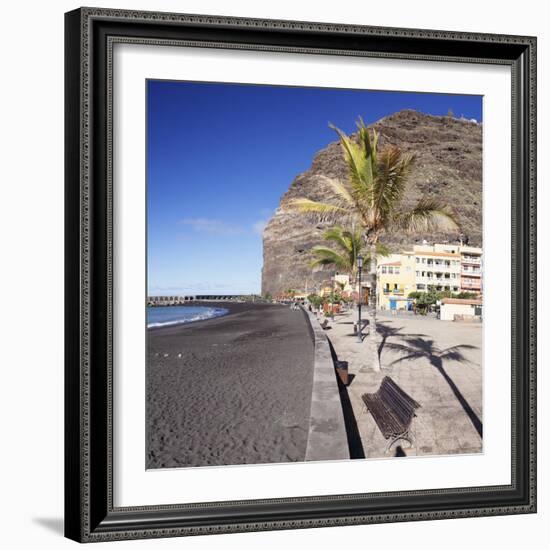Beach of Puerto De Tazacorte, La Palma, Canary Islands, Spain, Europe-Markus Lange-Framed Photographic Print