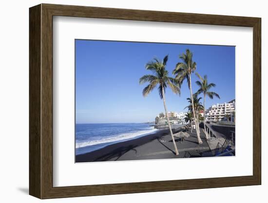 Beach of Puerto Naos, La Palma, Canary Islands, Spain, Atlantic, Europe-Markus Lange-Framed Photographic Print