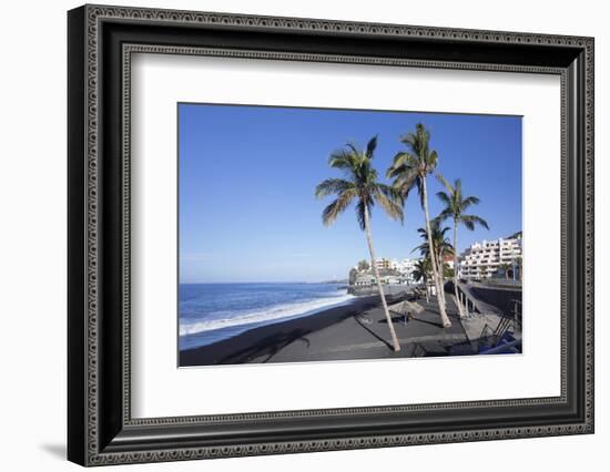 Beach of Puerto Naos, La Palma, Canary Islands, Spain, Atlantic, Europe-Markus Lange-Framed Photographic Print