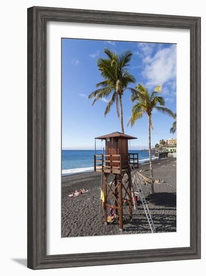 Beach of Puerto Naos, La Palma, Canary Islands, Spain, Europe-Gerhard Wild-Framed Photographic Print