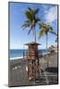 Beach of Puerto Naos, La Palma, Canary Islands, Spain, Europe-Gerhard Wild-Mounted Photographic Print