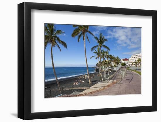 Beach of Puerto Naos, La Palma, Canary Islands, Spain, Europe-Gerhard Wild-Framed Photographic Print