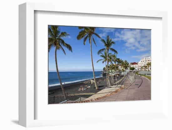 Beach of Puerto Naos, La Palma, Canary Islands, Spain, Europe-Gerhard Wild-Framed Photographic Print