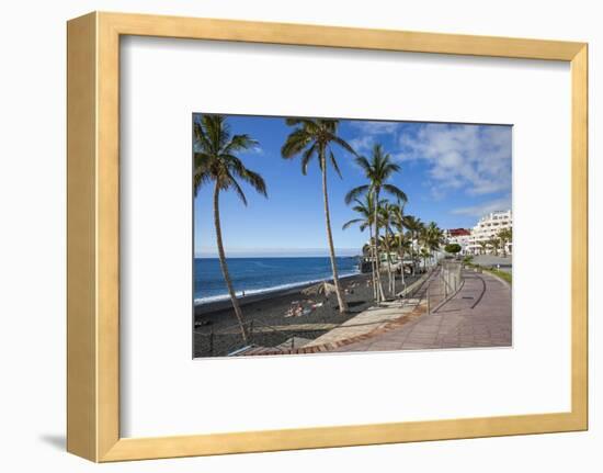 Beach of Puerto Naos, La Palma, Canary Islands, Spain, Europe-Gerhard Wild-Framed Photographic Print