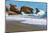 Beach of Triopetra, Akoumia, Rethymno, Crete, Greek Islands, Greece, Europe-Markus Lange-Mounted Photographic Print