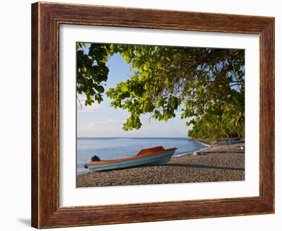 Beach on Savo Island, Solomon Islands, Pacific-Michael Runkel-Framed Photographic Print