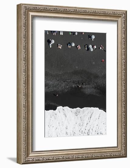 Beach on the Island of La Palma, Puerto Naos La Palma, Spain-Frank Fleischmann-Framed Photographic Print