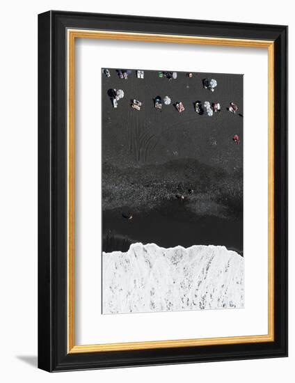 Beach on the Island of La Palma, Puerto Naos La Palma, Spain-Frank Fleischmann-Framed Photographic Print