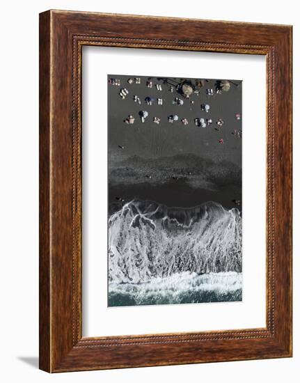 Beach on the Island of La Palma, Puerto Naos La Palma, Spain-Frank Fleischmann-Framed Photographic Print