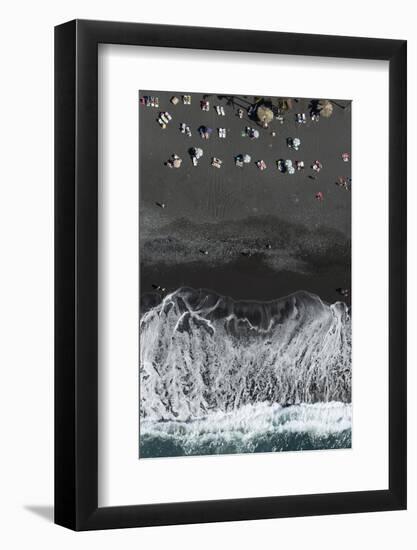 Beach on the Island of La Palma, Puerto Naos La Palma, Spain-Frank Fleischmann-Framed Photographic Print