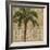 Beach Palm - Mini-Todd Williams-Framed Art Print