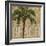 Beach Palm - Mini-Todd Williams-Framed Art Print