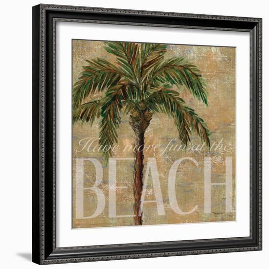 Beach Palm - Mini-Todd Williams-Framed Art Print