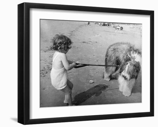 Beach Pals-null-Framed Photographic Print