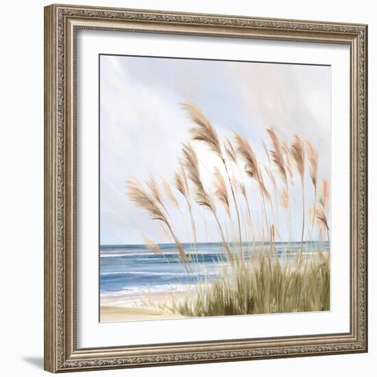Beach Pampas-Isabelle Z-Framed Art Print