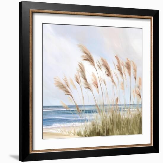 Beach Pampas-Isabelle Z-Framed Art Print