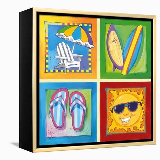 Beach Panel-Scott Westmoreland-Framed Stretched Canvas