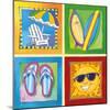 Beach Panel-Scott Westmoreland-Mounted Art Print