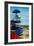 Beach Parade-Sydney Edmunds-Framed Giclee Print