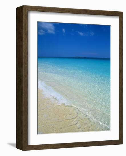 Beach, Paradise Island, Bahamas, Central America-Ethel Davies-Framed Photographic Print