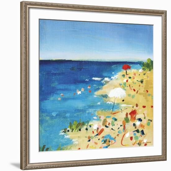 Beach Party II-Jossy Lownes-Framed Giclee Print