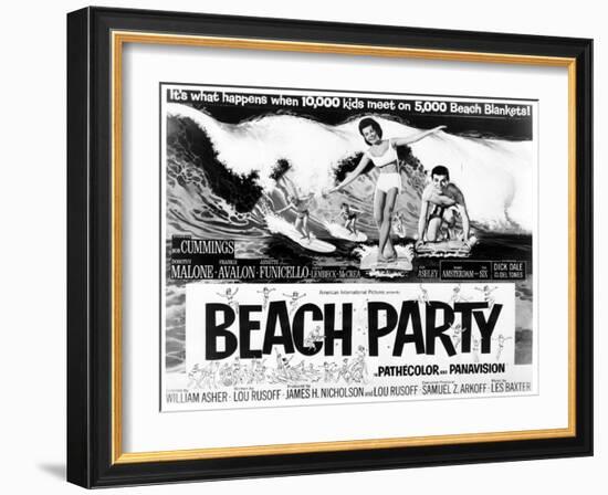 Beach Party - Lobby Card Reproduction-null-Framed Photo