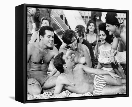 Beach Party-null-Framed Stretched Canvas