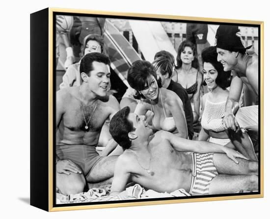 Beach Party-null-Framed Stretched Canvas