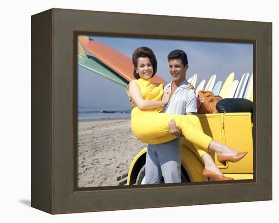 Beach Party-null-Framed Stretched Canvas