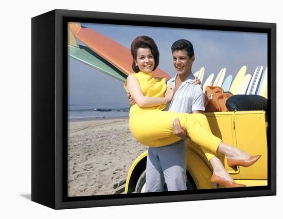 Beach Party-null-Framed Stretched Canvas