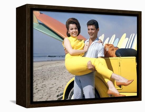 Beach Party-null-Framed Stretched Canvas