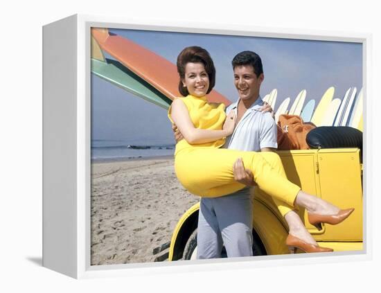 Beach Party-null-Framed Stretched Canvas