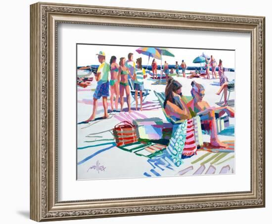 Beach Party-Patti Mollica-Framed Art Print