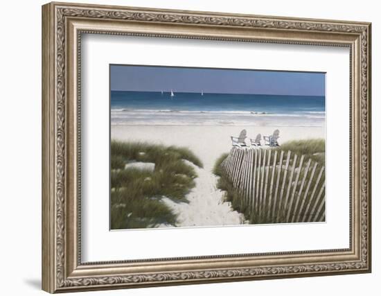 Beach Path-Zhen-Huan Lu-Framed Giclee Print