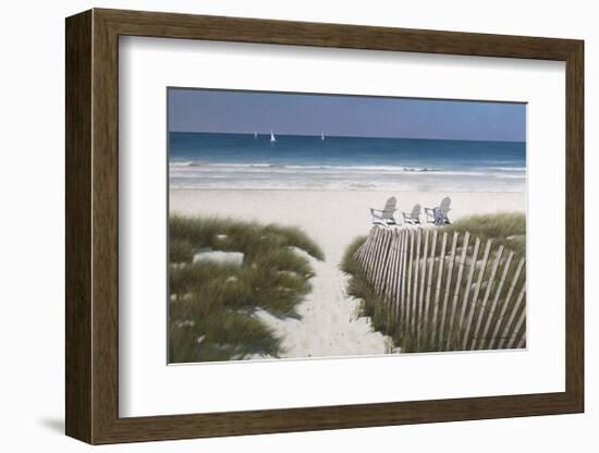 Beach Path-Zhen-Huan Lu-Framed Giclee Print