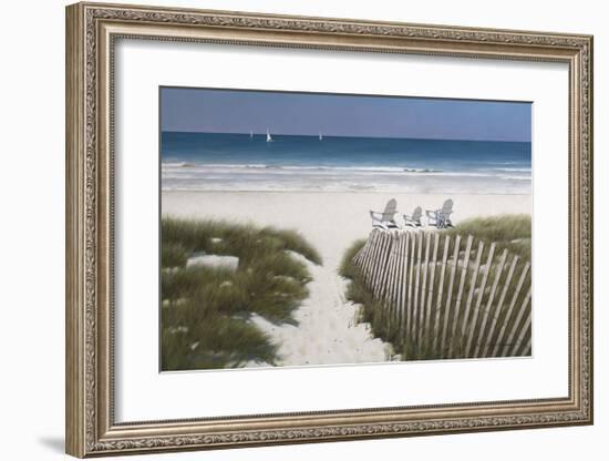 Beach Path-Zhen-Huan Lu-Framed Giclee Print