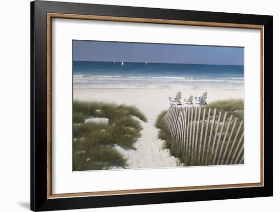 Beach Path-Zhen-Huan Lu-Framed Giclee Print