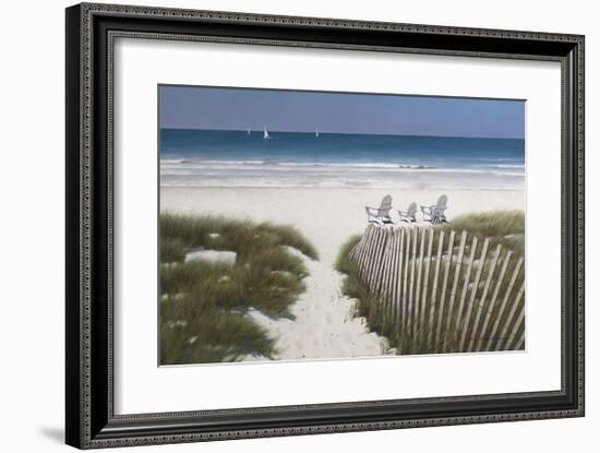 Beach Path-Zhen-Huan Lu-Framed Giclee Print