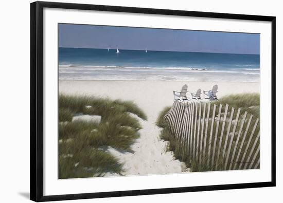 Beach Path-Zhen-Huan Lu-Framed Giclee Print