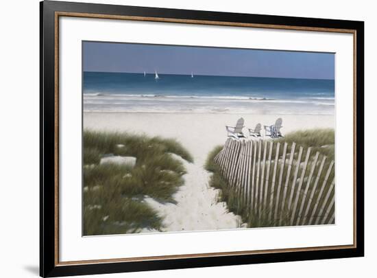 Beach Path-Zhen-Huan Lu-Framed Giclee Print