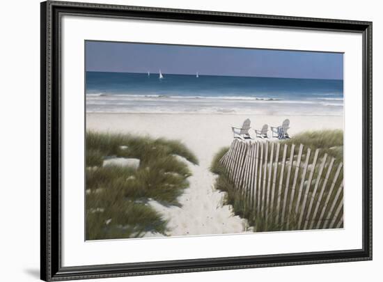 Beach Path-Zhen-Huan Lu-Framed Giclee Print