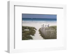 Beach Path-Zhen-Huan Lu-Framed Art Print