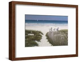 Beach Path-Zhen-Huan Lu-Framed Art Print