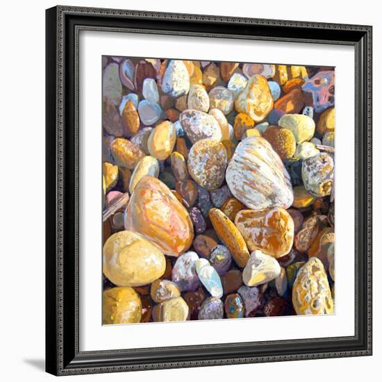 Beach Pebbles, 2007-Martin Decent-Framed Giclee Print